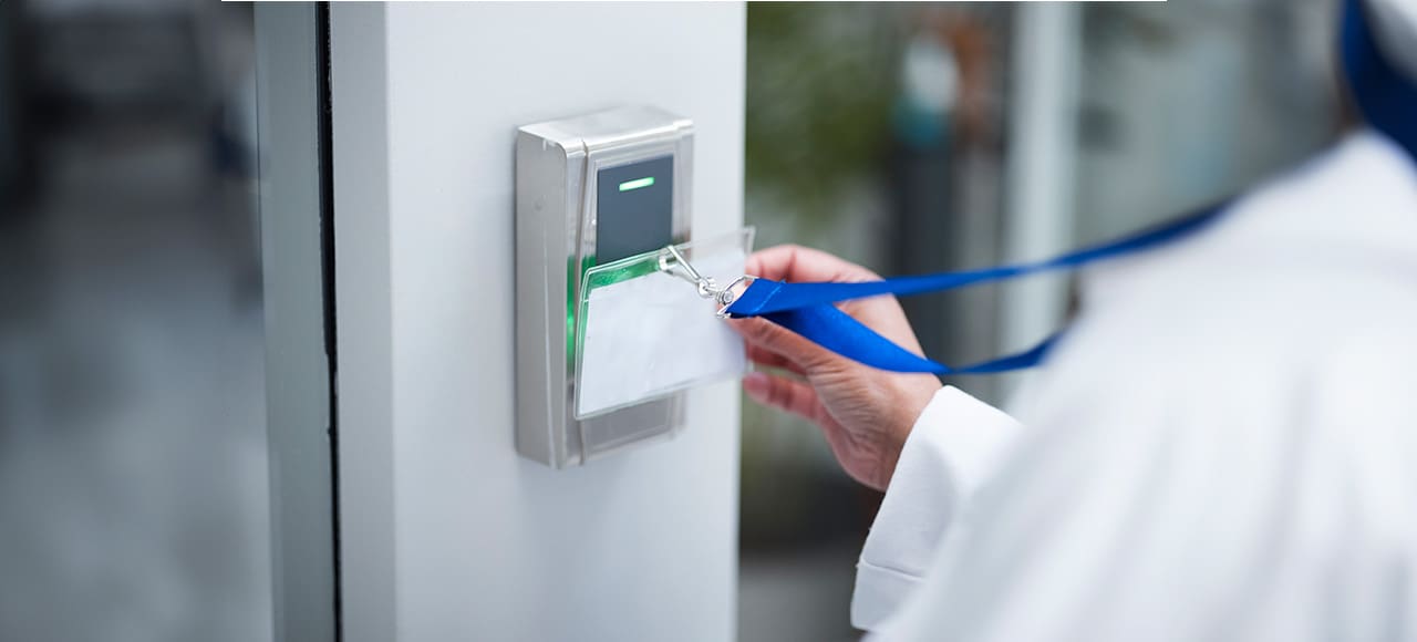 High-quality commercial security doors and access control systems.